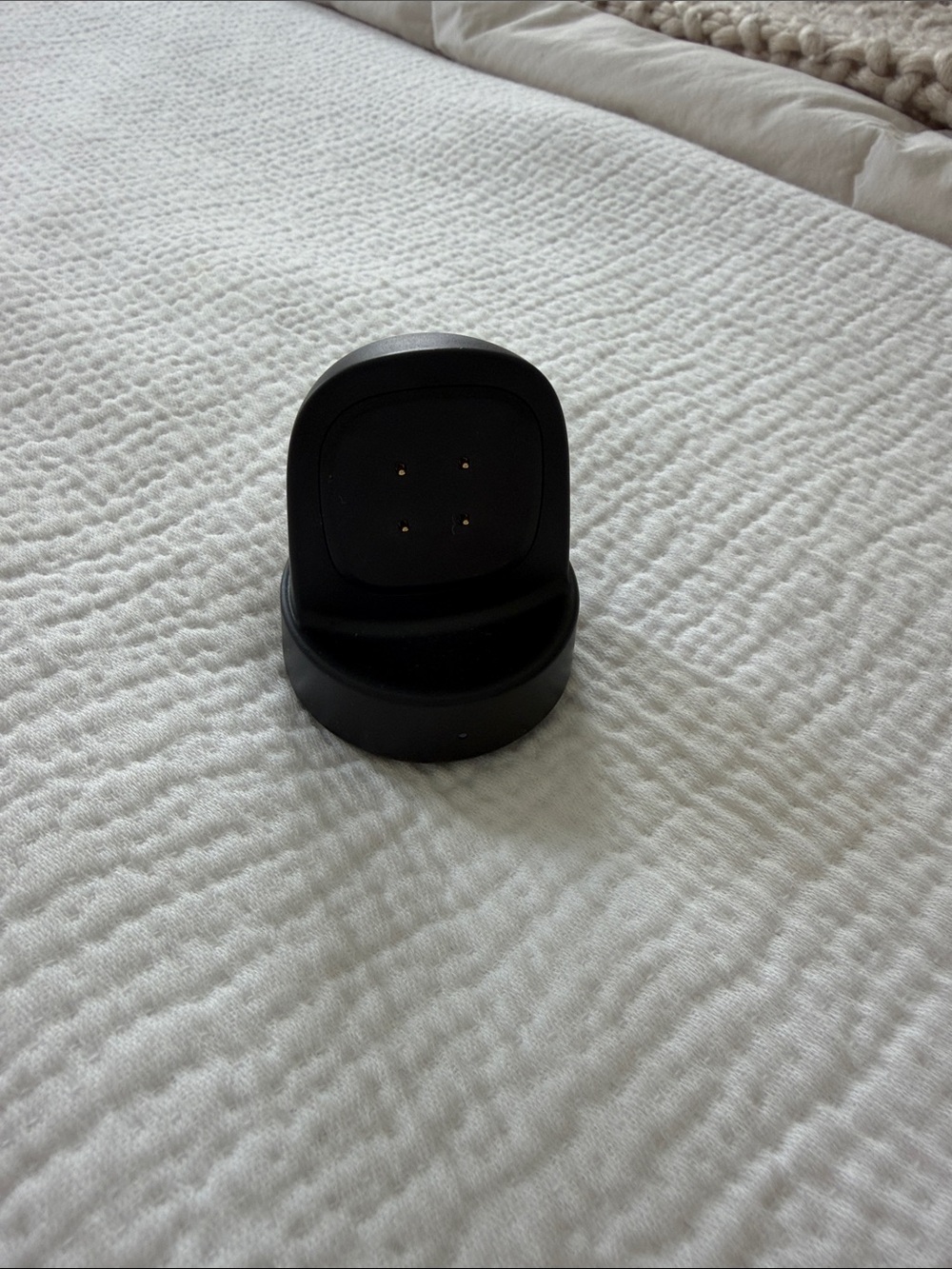 Black Fitbit Sense Charging Dock - Compact Power Stand